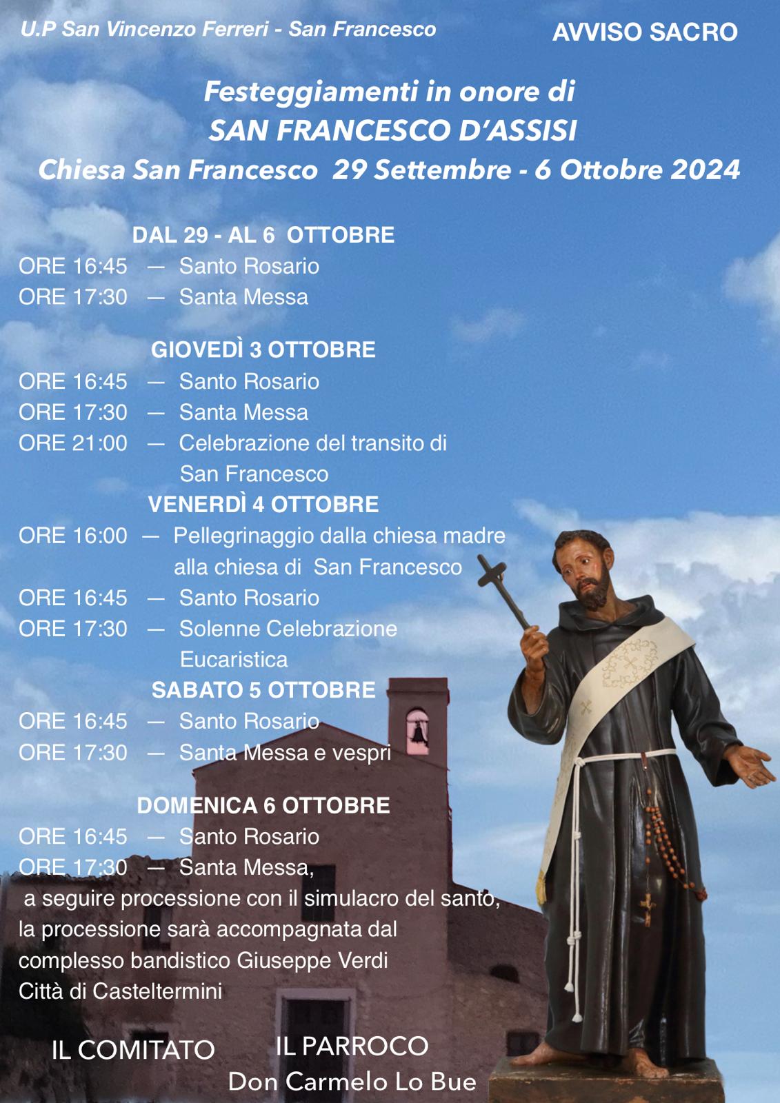 San Francesco 2024