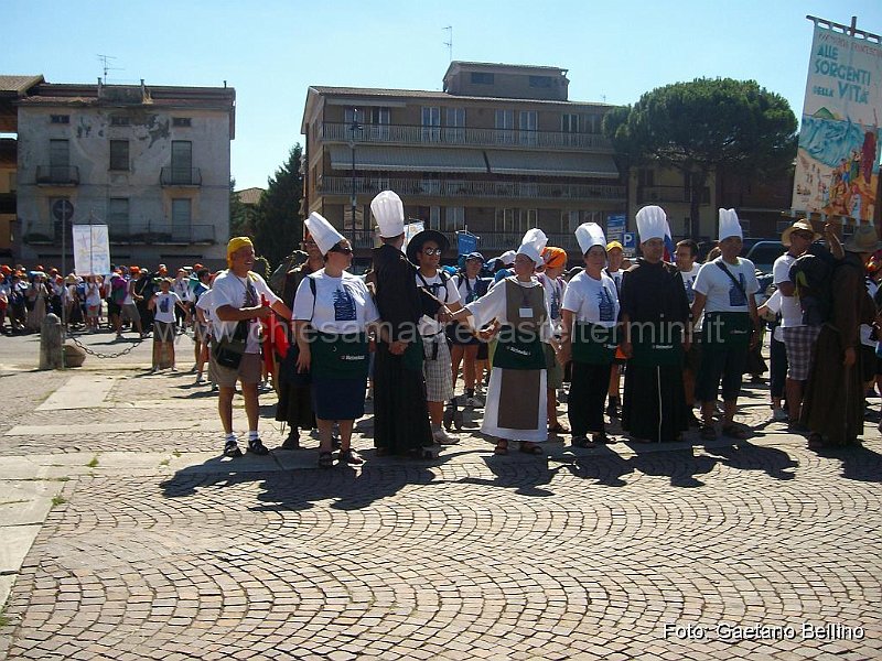 ALIM2472.JPG - 02/08/2010 Santa Maria degli Angeli: Arrivo della XXX Marcia Francescana