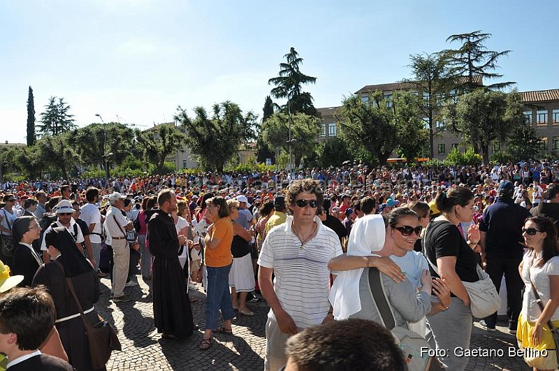 DSC_3133.JPG - 02/08/2010 Santa Maria degli Angeli: Arrivo della XXX Marcia Francescana