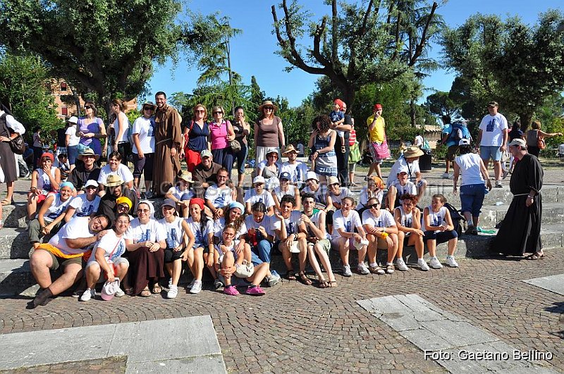 DSC_3143.JPG - 02/08/2010 Santa Maria degli Angeli: Arrivo della XXX Marcia Francescana