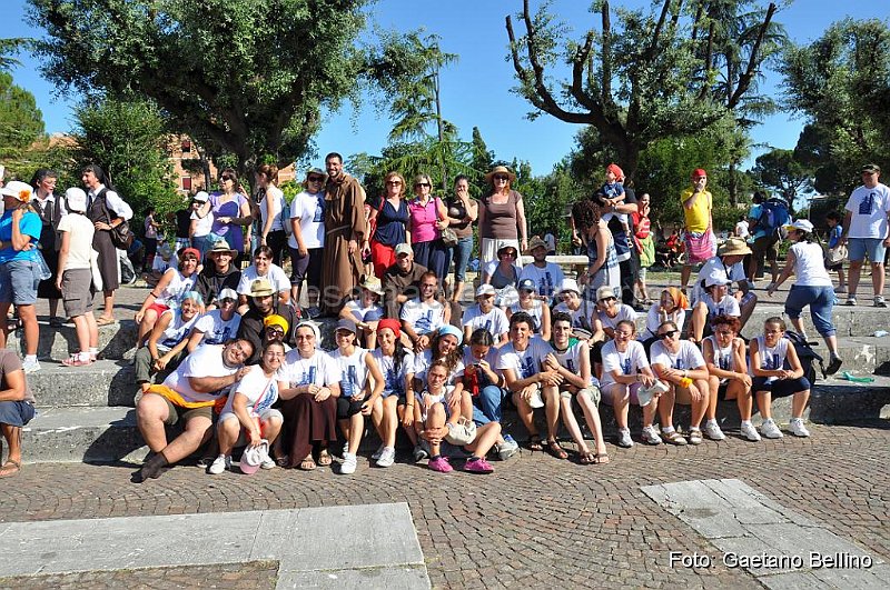 DSC_3146.JPG - 02/08/2010 Santa Maria degli Angeli: Arrivo della XXX Marcia Francescana