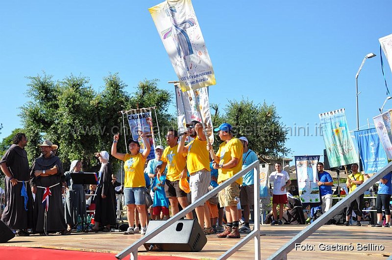 DSC_3218.JPG - 02/08/2010 Santa Maria degli Angeli: Arrivo della XXX Marcia Francescana