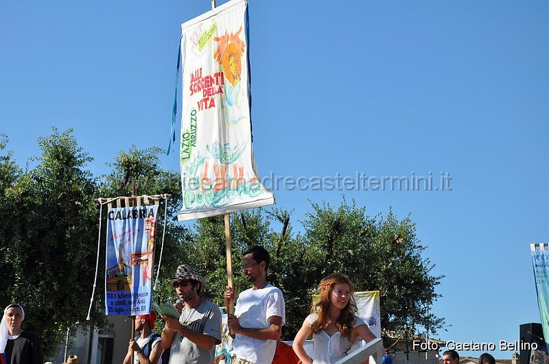 DSC_3222.JPG - 02/08/2010 Santa Maria degli Angeli: Arrivo della XXX Marcia Francescana